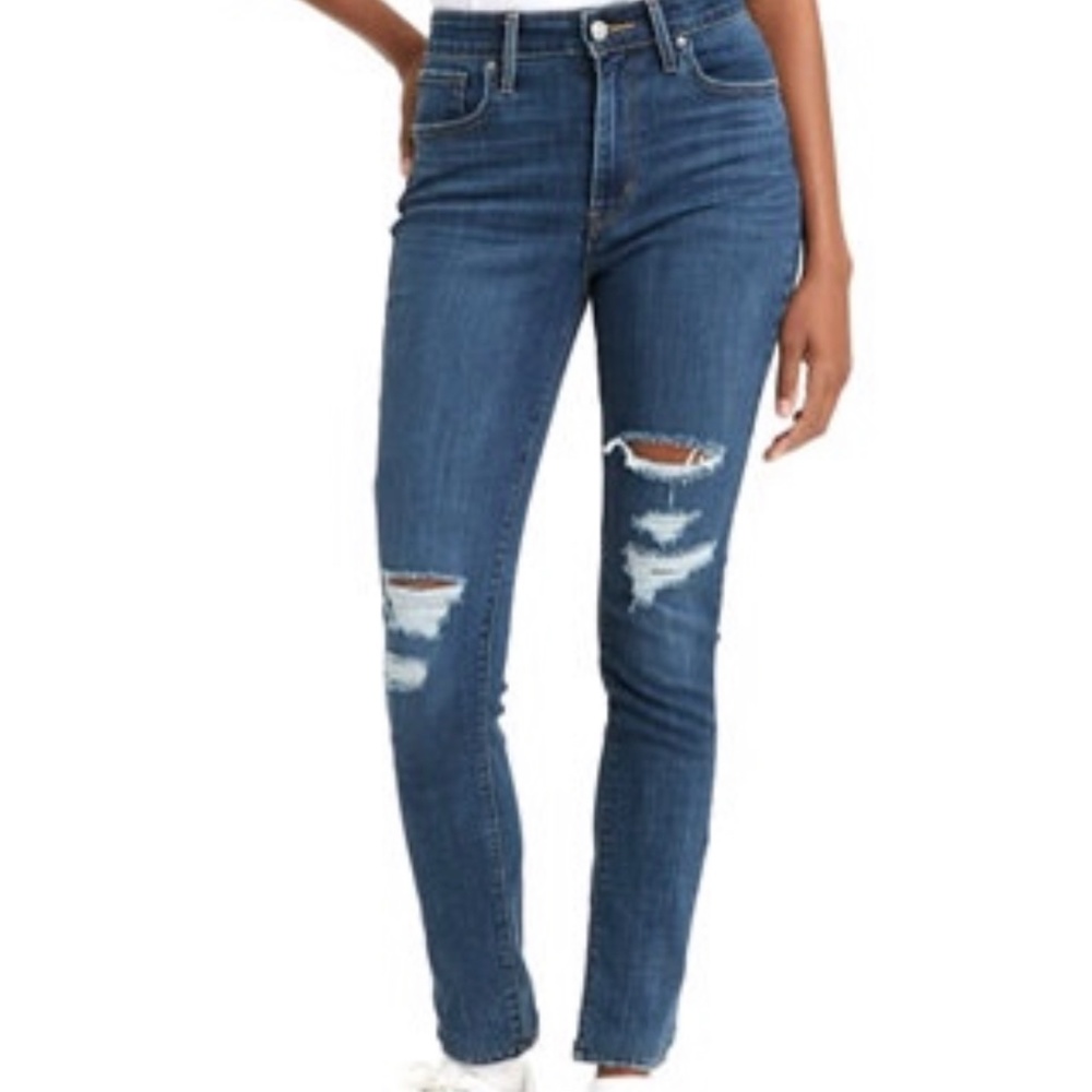 Levi’s high rise skinny Jeans new w 25 L30.
